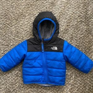3-6 month North Face (small stain, barley noticeable)